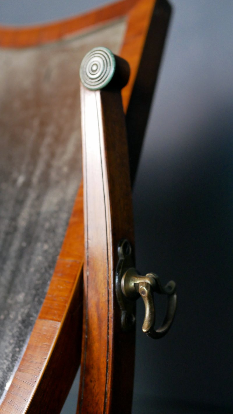 Georgian Mahogany Toilet Table  Dressing Mirror - Image 3