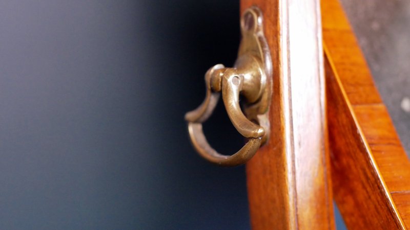 Georgian Mahogany Toilet Table  Dressing Mirror - Image 4