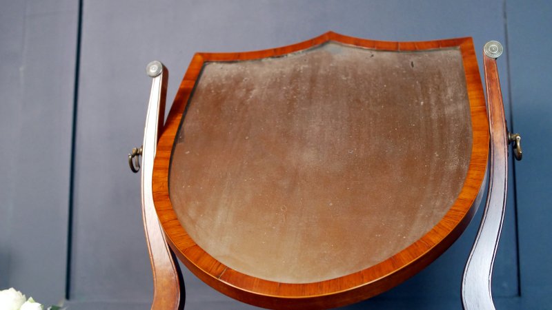 Georgian Mahogany Toilet Table  Dressing Mirror - Image 12