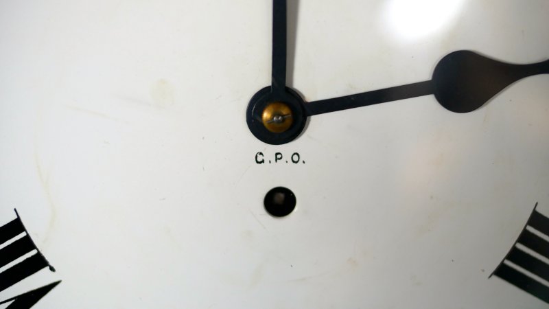 Vintage Wall Clock GPO Railway - Image 3