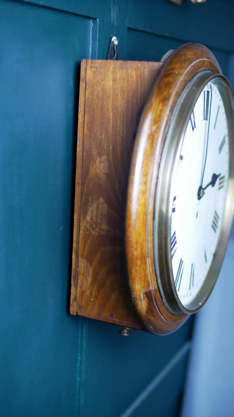 Vintage Wall Clock GPO Railway - Image 6