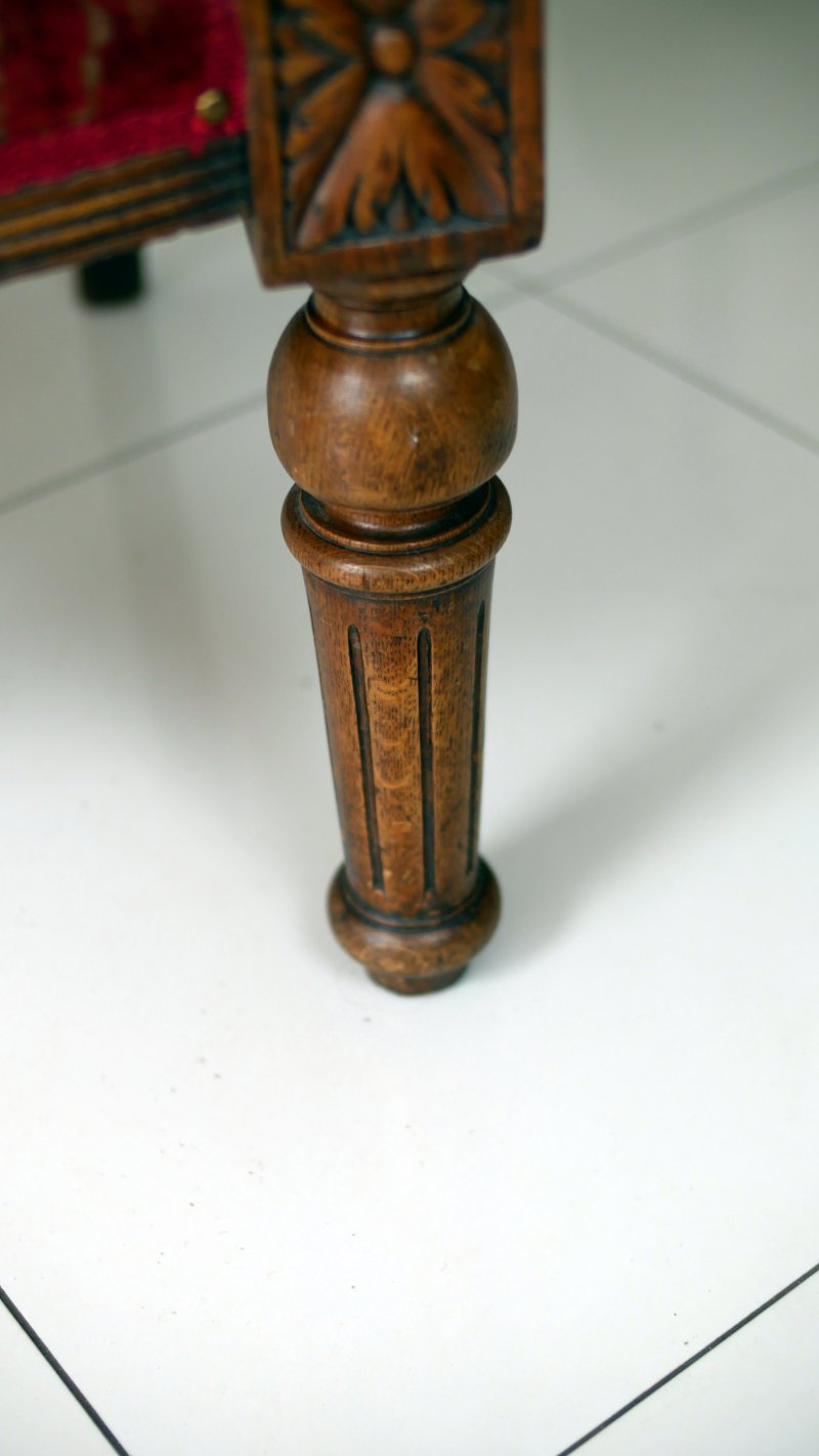 Large Statement Victorian Thrown Chair - Image 10