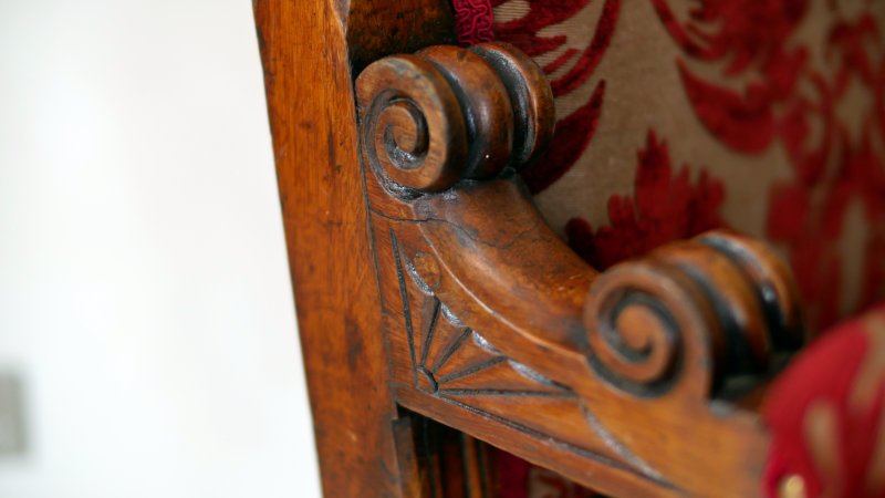 Large Statement Victorian Thrown Chair - Image 16