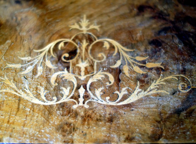 Victorian Display Shelves Walnut Whatnot - Image 17