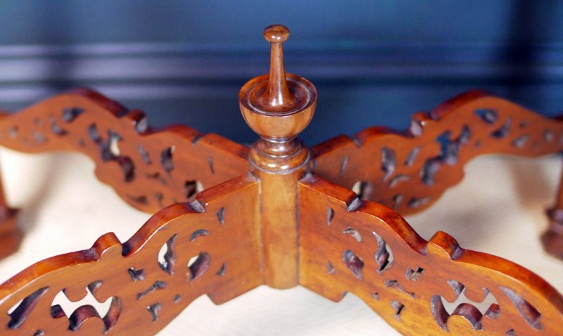 Chippendale Style Tea Table Side Hall Console Table - Image 11