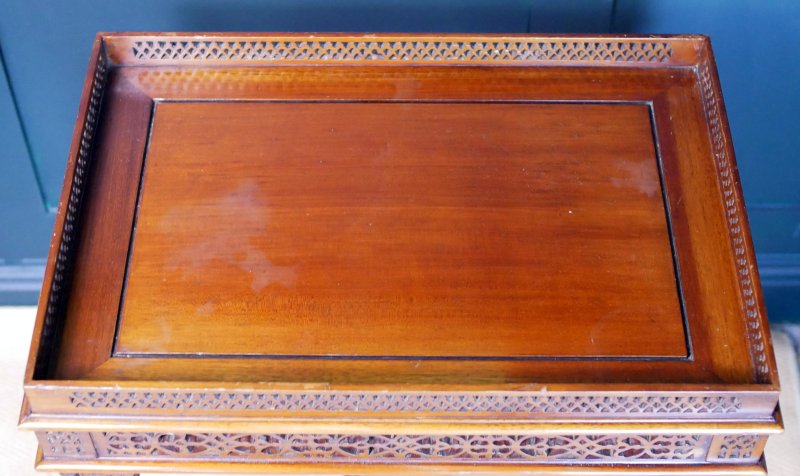 Chippendale Style Tea Table Side Hall Console Table - Image 12