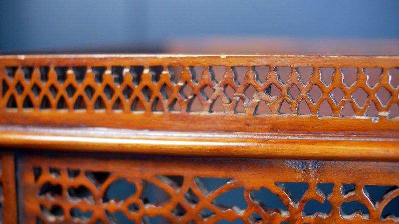 Chippendale Style Tea Table Side Hall Console Table - Image 17