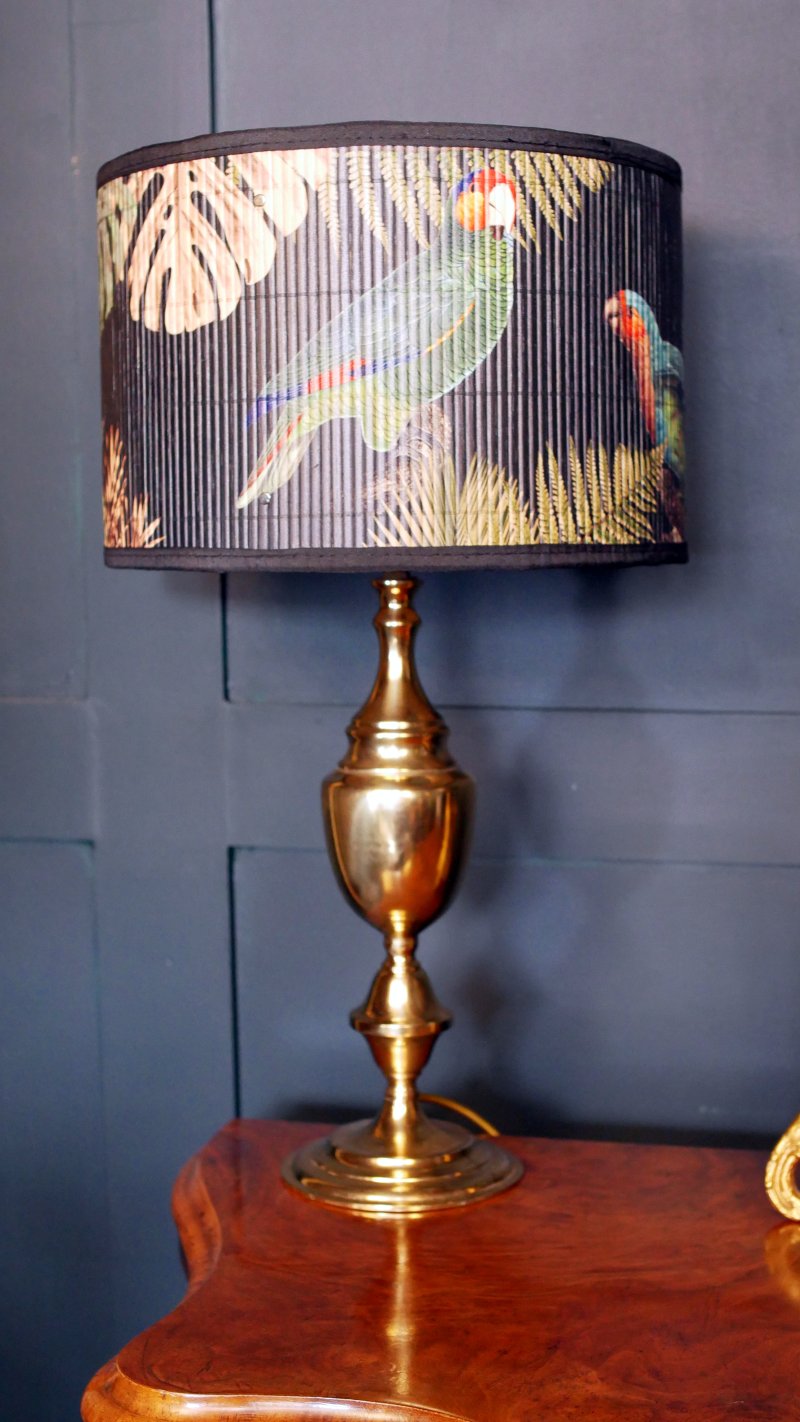 Grand Neoclassical Vintage BrassTable Lamps - Image 6