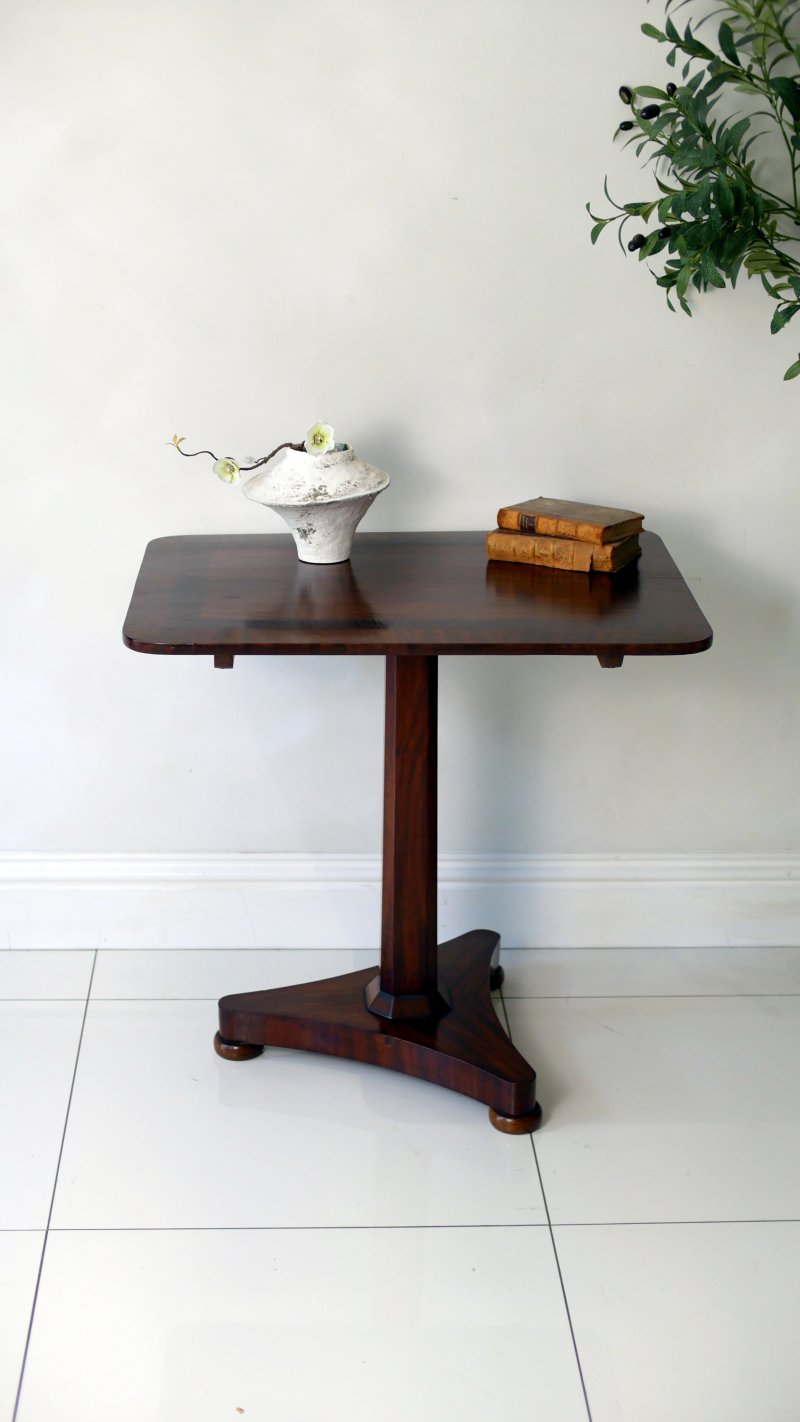Georgian William IV Rosewood Console Hall Side Table