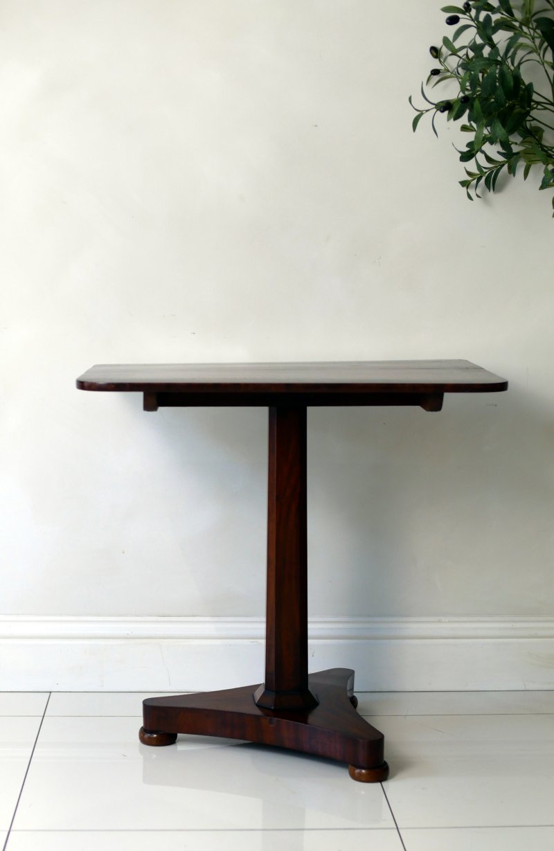 Georgian William IV Rosewood Console Hall Side Table - Image 2