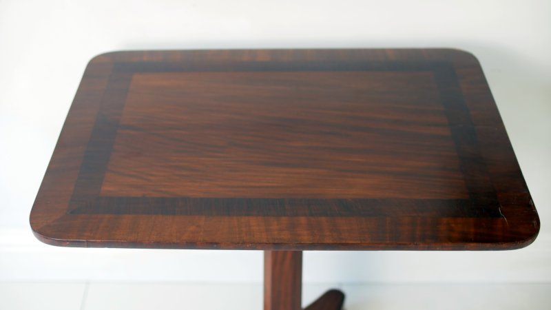 Georgian William IV Rosewood Console Hall Side Table - Image 4