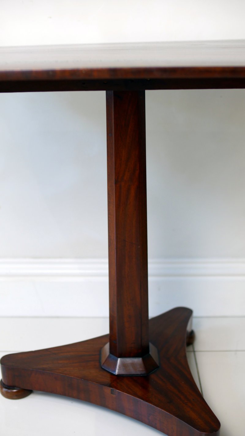 Georgian William IV Rosewood Console Hall Side Table - Image 5