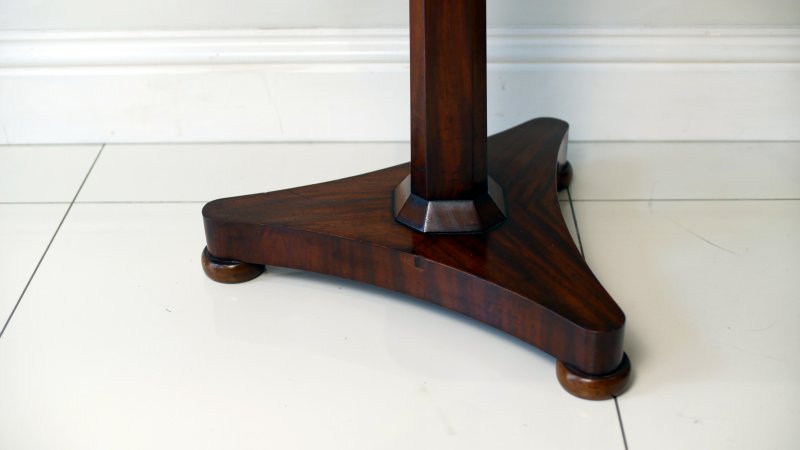 Georgian William IV Rosewood Console Hall Side Table - Image 6