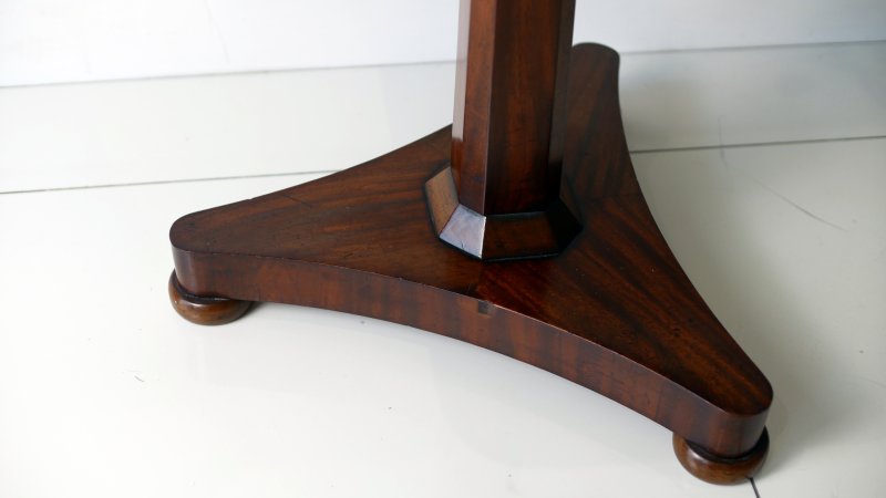 Georgian William IV Rosewood Console Hall Side Table - Image 7