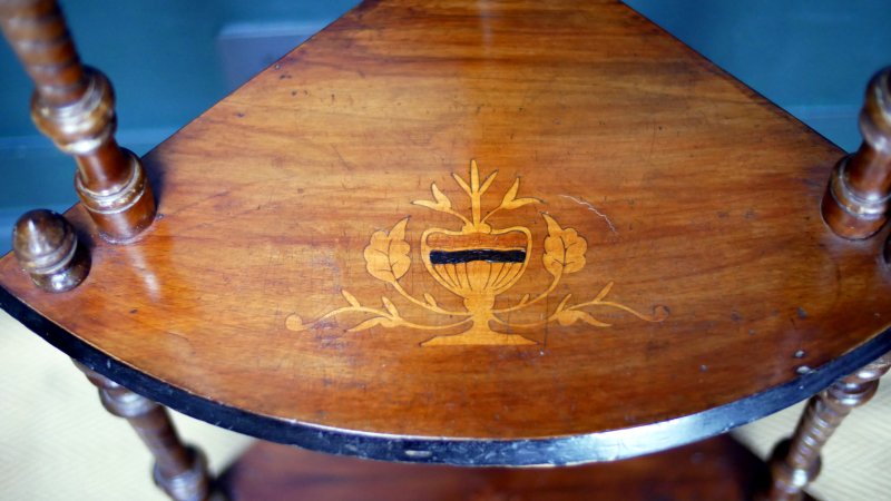 Victorian Whatnot Shelf Corner Display - Image 11