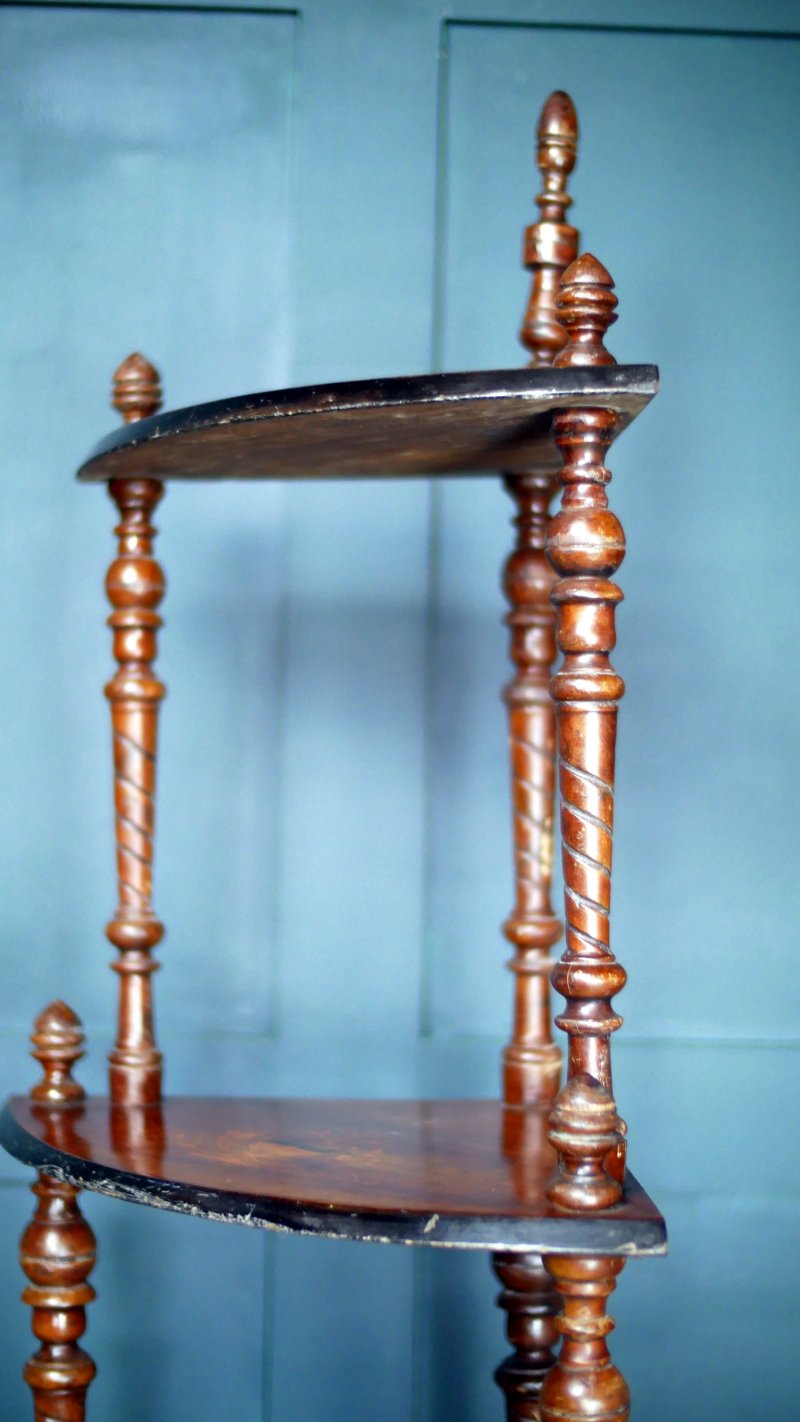 Victorian Whatnot Shelf Corner Display - Image 15