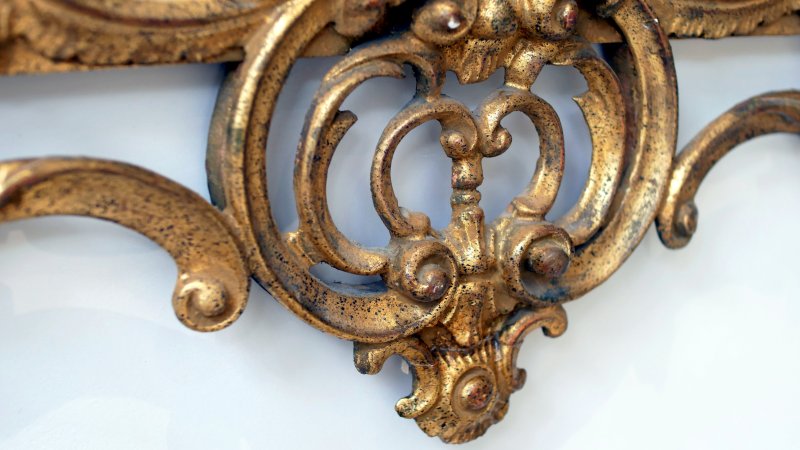 Fine Quality Vintge Chinese Chippendale Style Carved Mirror - Image 12