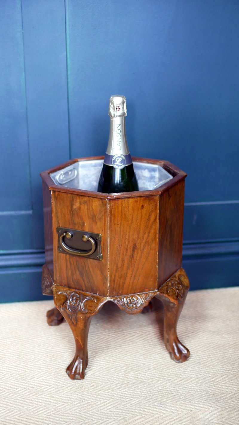 Edwardian Jardiniere Plant Stand – Wine Cooler Ice Bucket - Image 10