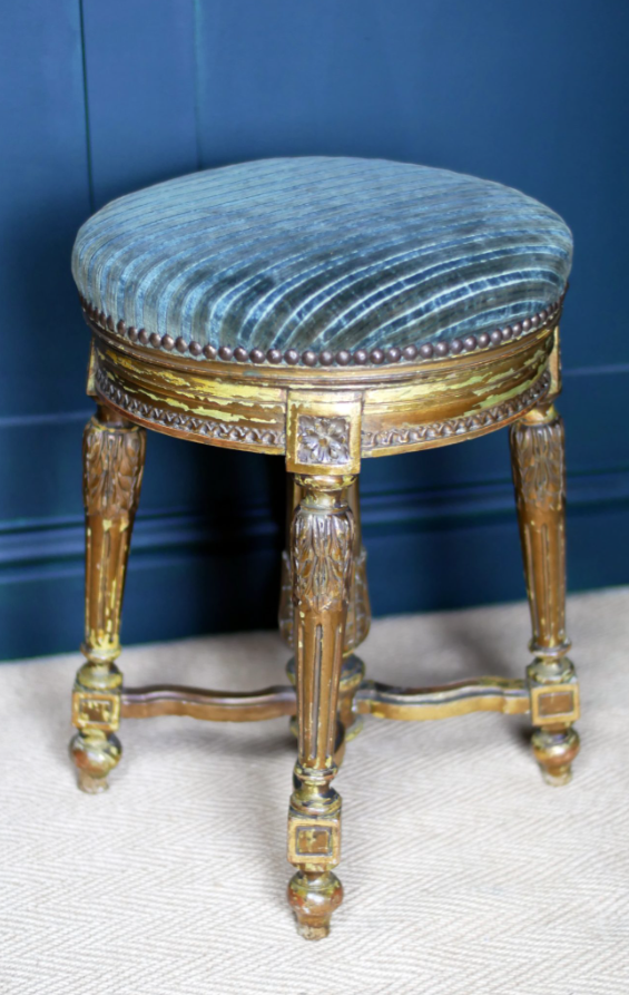 Victorian Louis XIV Piano Stool - Image 3