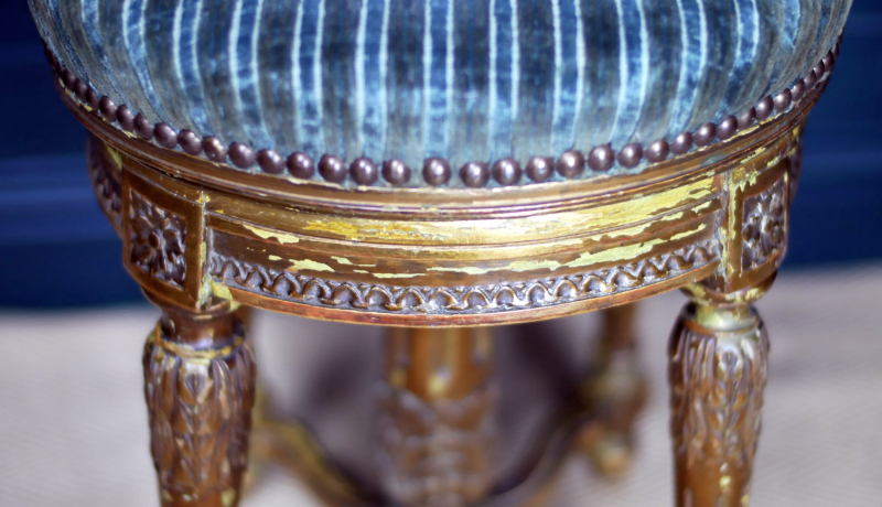 Victorian Louis XIV Piano Stool - Image 8