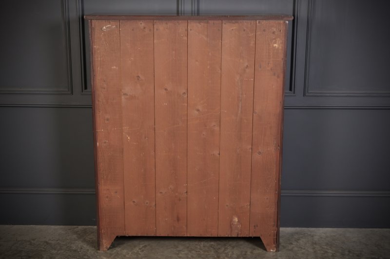 William IV Mahogany Open Bookcase - Image 11
