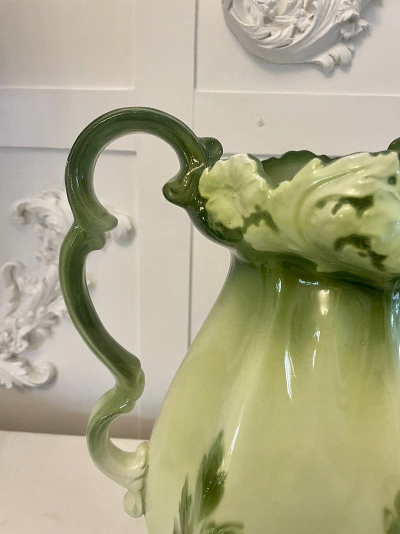 Antique Art Nouveau Quality Jug and Bowl Set - Image 16
