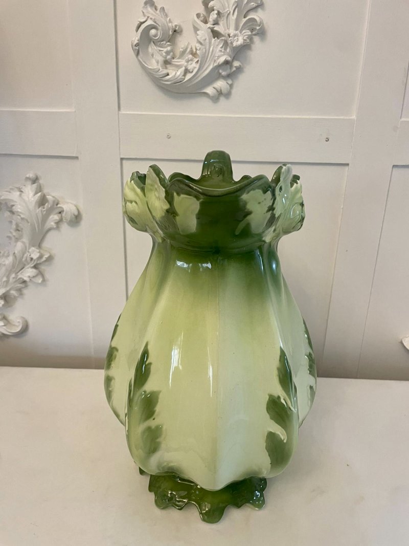Antique Art Nouveau Quality Jug and Bowl Set - Image 3