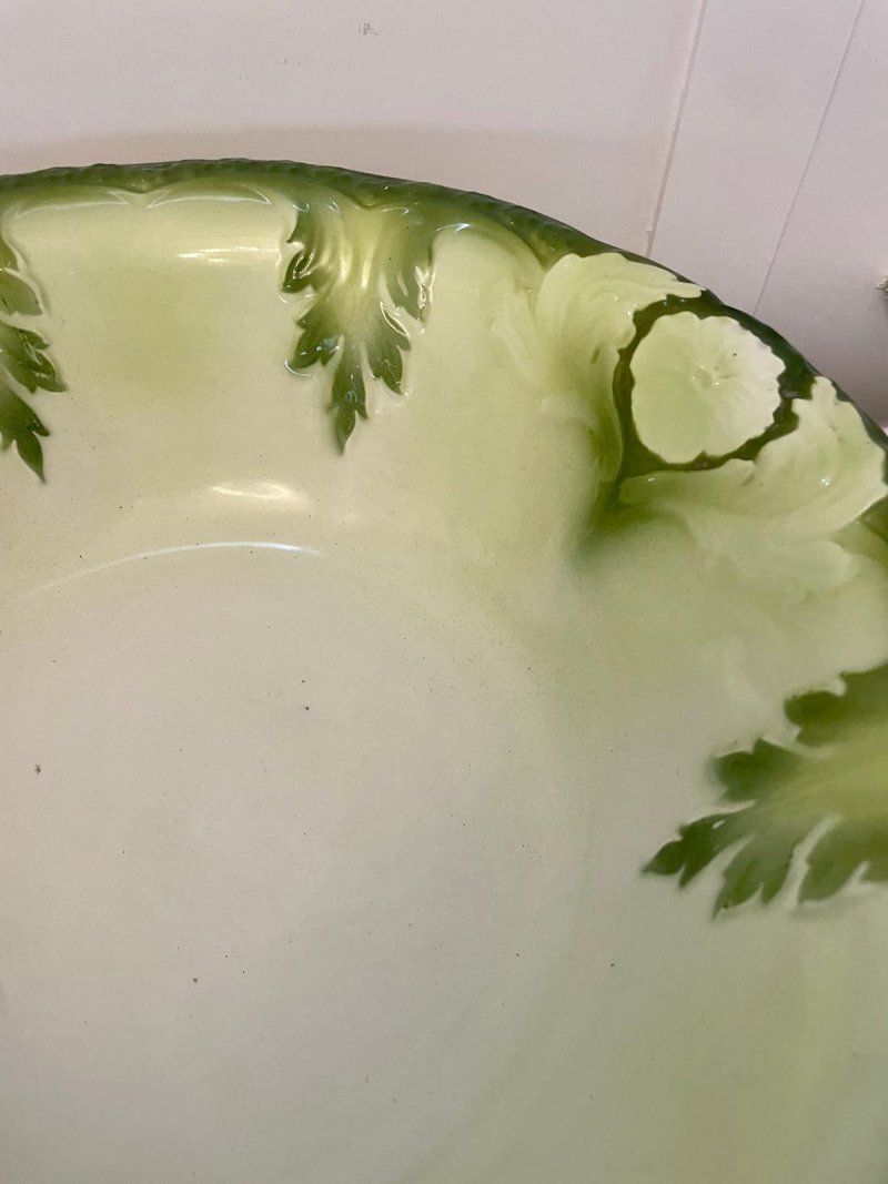 Antique Art Nouveau Quality Jug and Bowl Set - Image 8