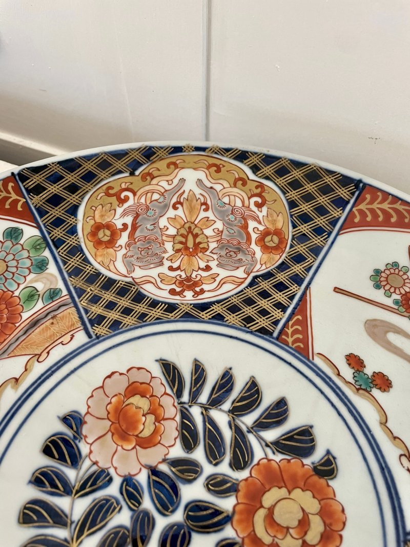 Large Antique Japanese Quality Imari Charger - Image 6
