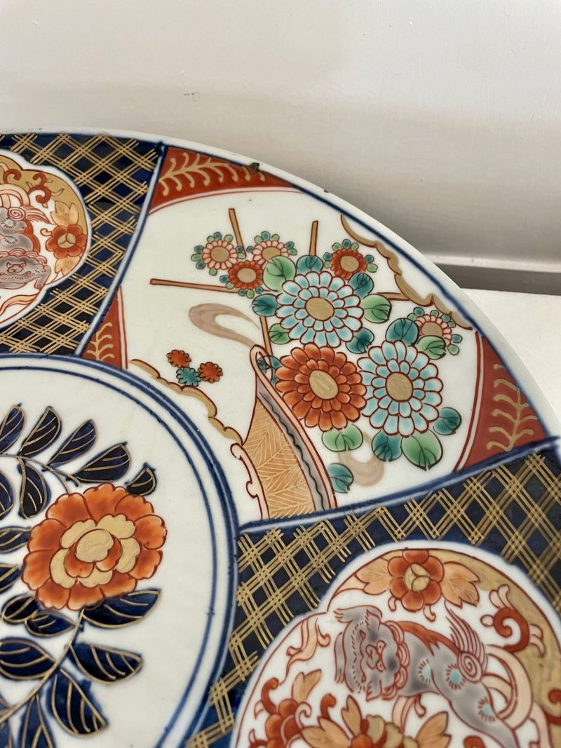 Large Antique Japanese Quality Imari Charger - Image 5