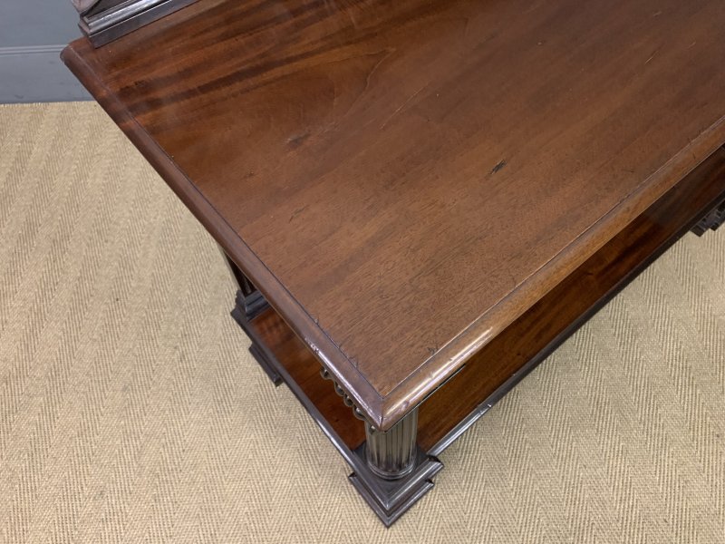 Victorian Carved Mahogany Buffet - Image 11