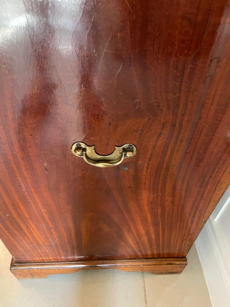 Rare Antique 18th Century George III Solid Satinwood Chest of 5 Drawers - Image 5