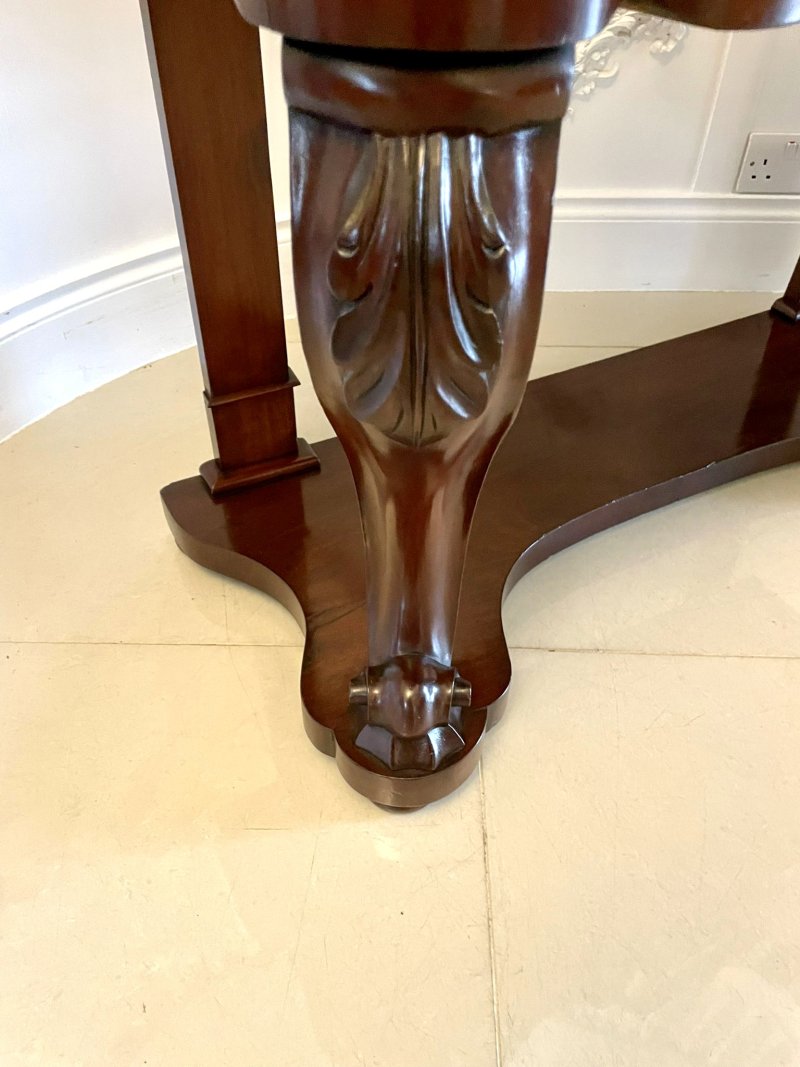 Quality Victorian Antique Carved Mahogany Dressing Table - Image 18