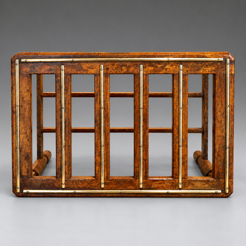 Late 19Th Century Oak Luggage Stand - Image 3
