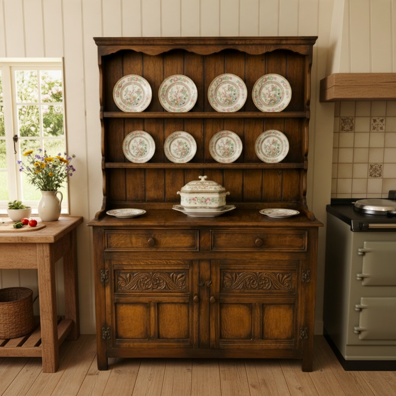 Ipswich Oak Dresser - Image 2