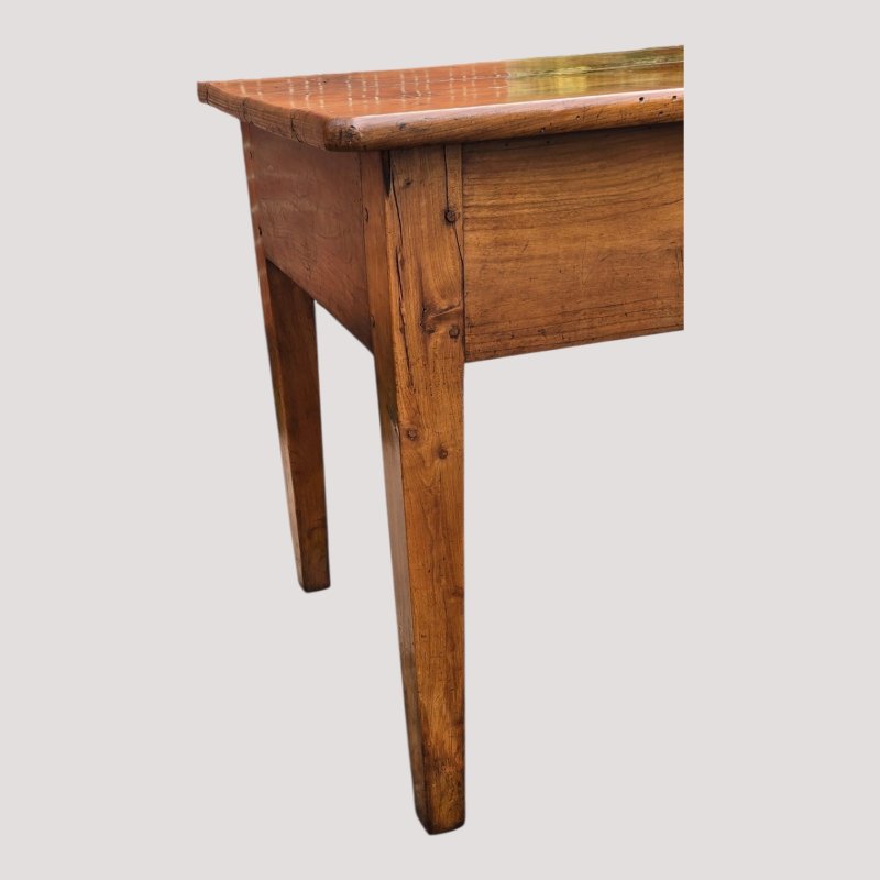 Outstanding French Cherry wood Farmhouse Ktchen Refrectory Dining Table - Image 7