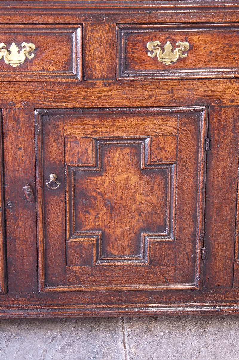 A Superb Small 17th-century Dresser Base. - Image 2