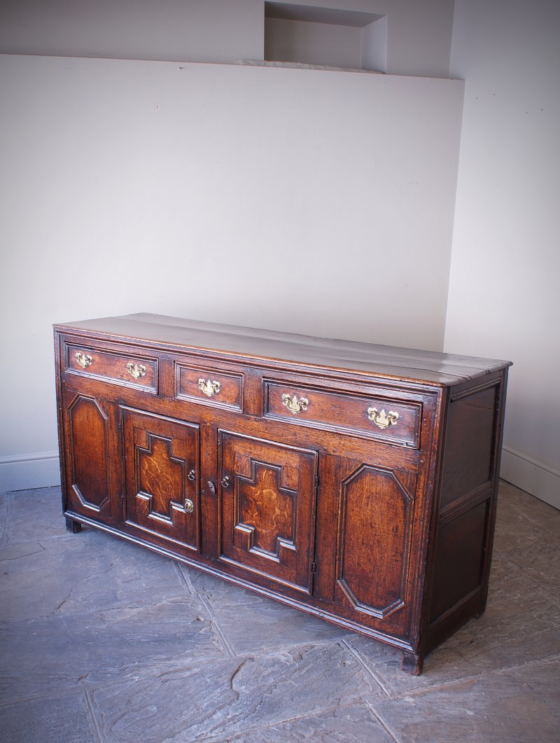 A Superb Small 17th-century Dresser Base.