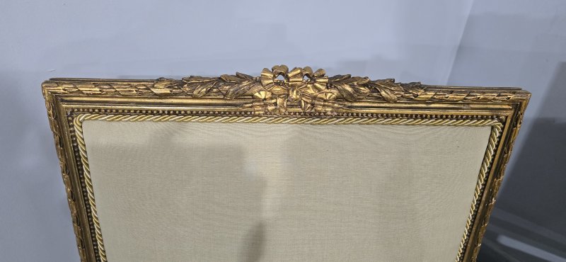 Super Quality Pair French Gilt Open Armchairs - Image 13