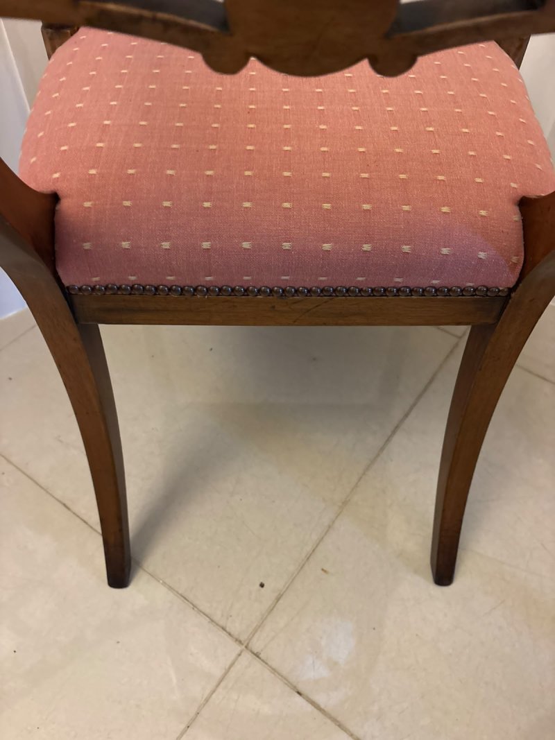Antique Mahogany Set of Eight Dining Chairs Including Two Carvers - Image 6