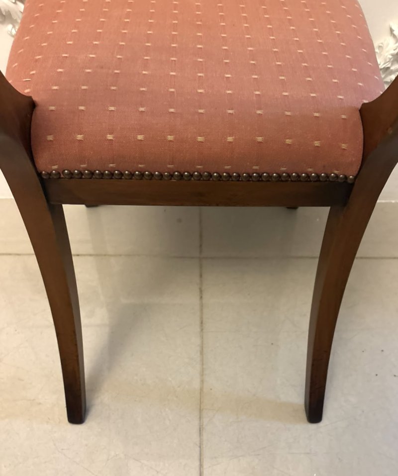 Antique Mahogany Set of Eight Dining Chairs Including Two Carvers - Image 13