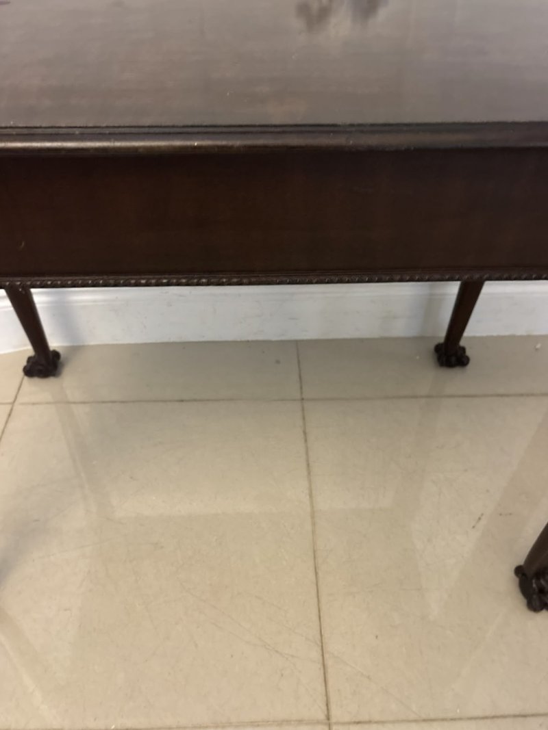 Antique George III Carved Mahogany Centre or Side Table - Image 8