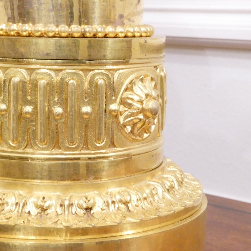 French Gilt Bronze Mantel Clock by Japy Freres - Image 10