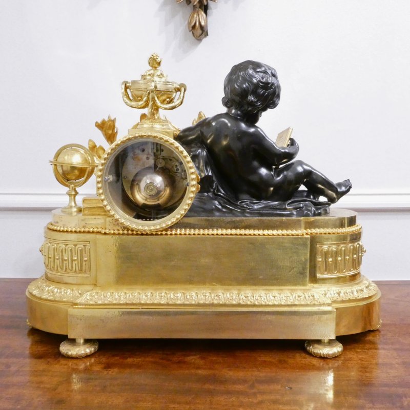 French Gilt Bronze Mantel Clock by Japy Freres - Image 13