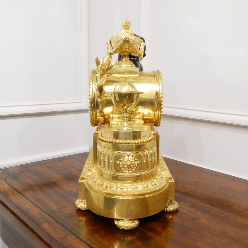 French Gilt Bronze Mantel Clock by Japy Freres - Image 12