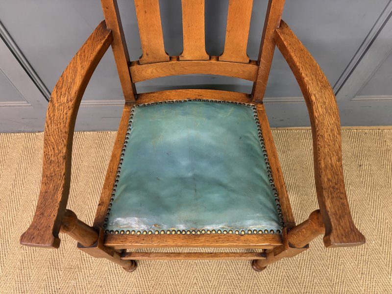 Pair of Glasgow School Arts & Crafts Armchairs - Image 14