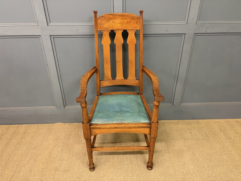 Pair of Glasgow School Arts & Crafts Armchairs - Image 12