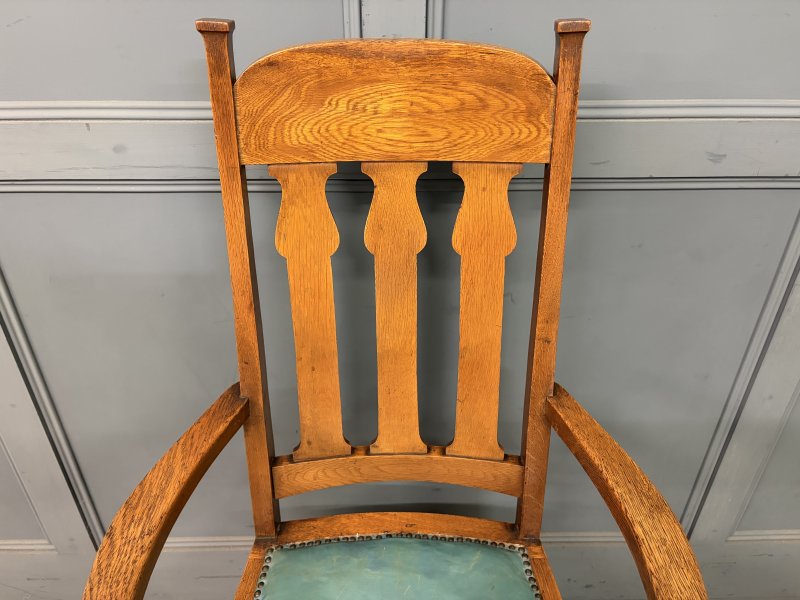 Pair of Glasgow School Arts & Crafts Armchairs - Image 8