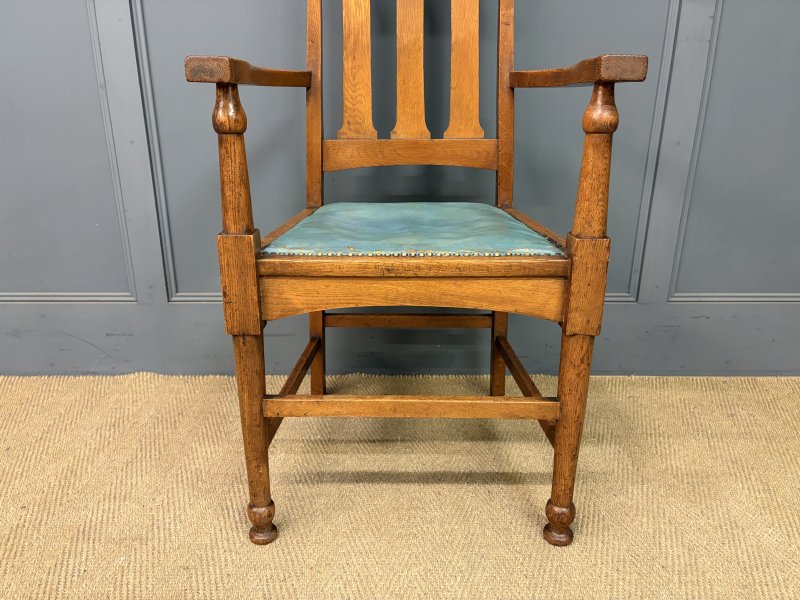 Pair of Glasgow School Arts & Crafts Armchairs - Image 16