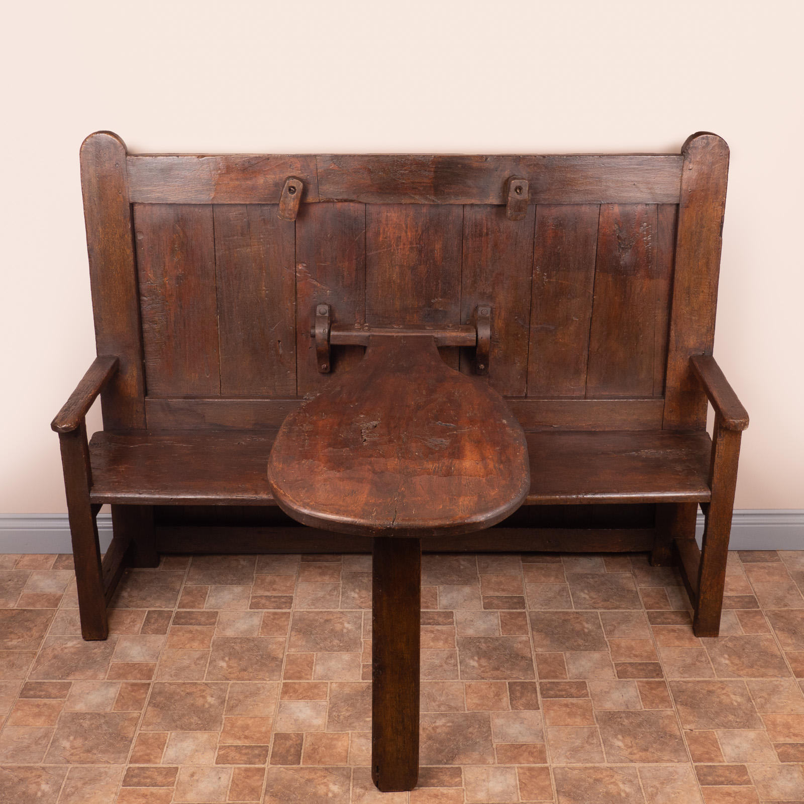 Rustic Catalan Shepherd’s Bench
